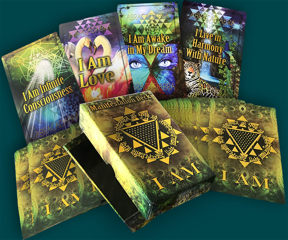 The Manifestation Deck — playful creative mindfulness cards by SkyloveArt